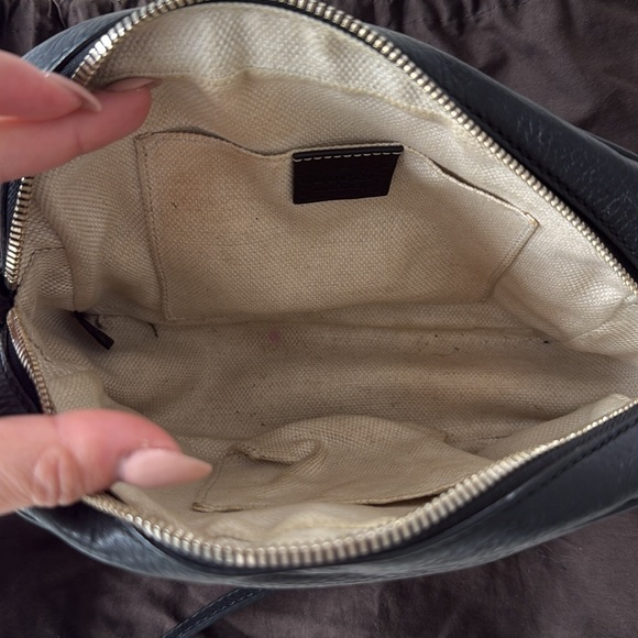 Gucci Black Leather Disco Crossbody Bag - Picture 3 of 3